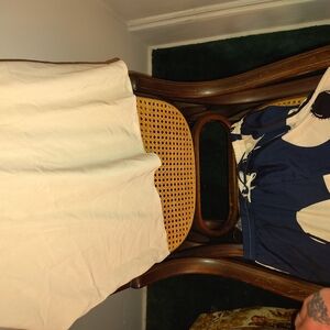 Stylish Blue and White Shorts